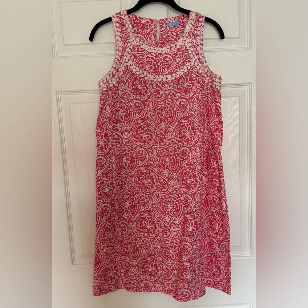 J McLaughlin Pink Sleeveless Dress, Size Small